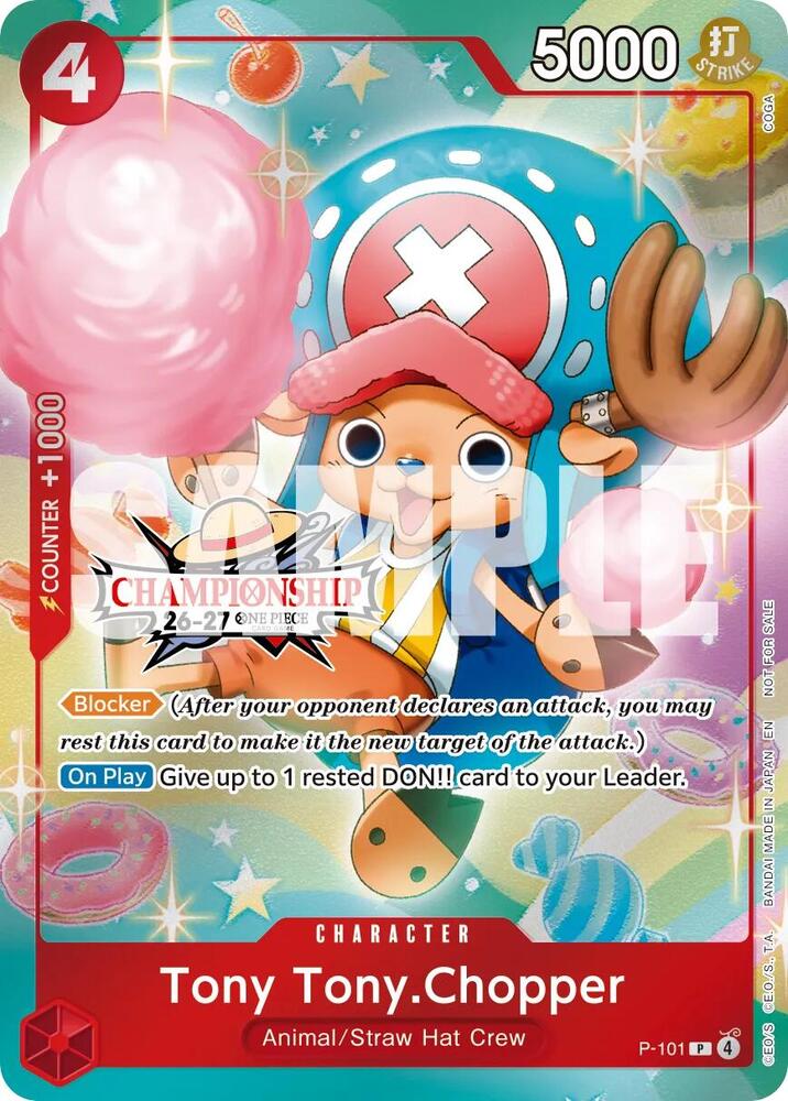 Tony Tony.Chopper [CS 26-27 Celebration Pack] [Foil] (One Piece Promotion Cards)(P-101)(PR)