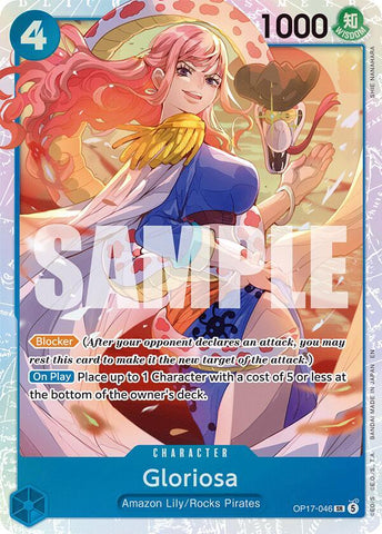 Gloriosa [Foil] (The World's Strongest Warriors)(OP17-046)(SR)