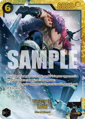 Loki [Foil] (The World's Strongest Warriors)(OP17-119)(SEC)
