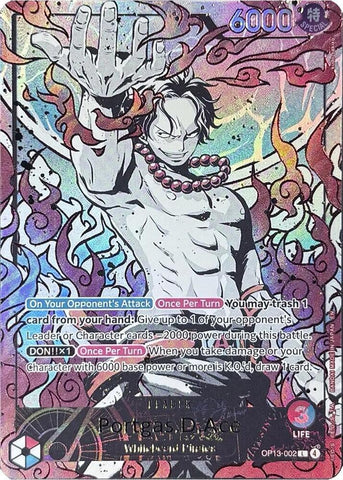 Portgas.D.Ace [English Version 3rd Anniversary Set] [Foil] (One Piece Promotion Cards)(OP13-002)(L)