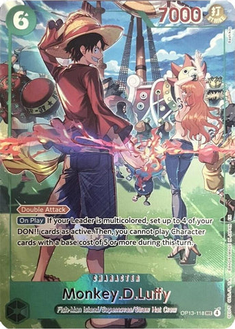 Monkey.D.Luffy (118) [English Version 3rd Anniversary Set] [Foil] (One Piece Promotion Cards)(OP13-118)(SEC)