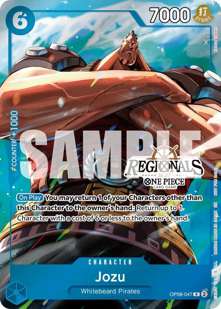 Jozu [Regional Participation Pack 2026 Vol.2] [Foil] (One Piece Promotion Cards)(OP08-047)(R)