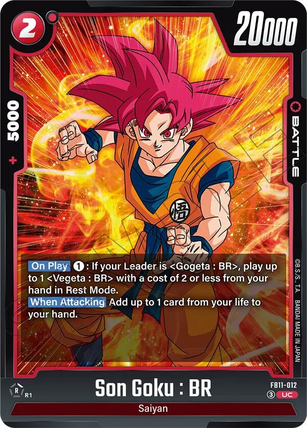 Son Goku : BR (FB11-012)(UC)