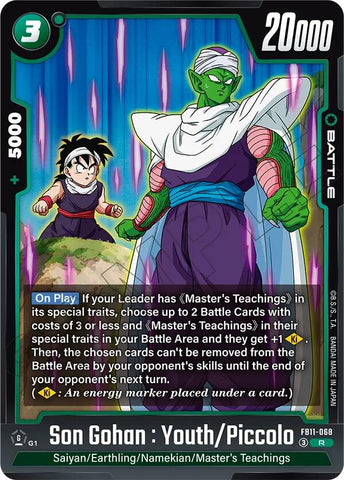 Son Gohan : Youth/Piccolo [Foil] (FB11-068)(R)