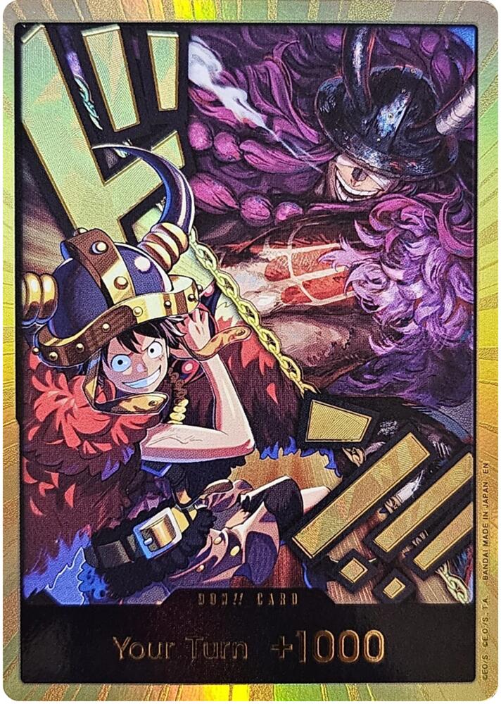 DON!! Card [Alternate Art] [Luffy and Loki] [Foil] (The World's Strongest Warriors)()(DON!!)