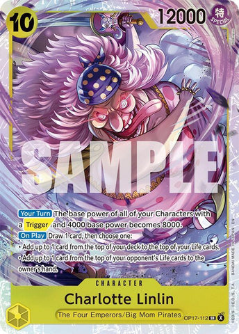 Charlotte Linlin (112) [Foil] (The World's Strongest Warriors)(OP17-112)(SR)