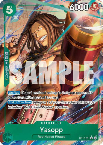 Yasopp [Alternate Art] [Foil] (The World's Strongest Warriors)(OP17-031)(SR)