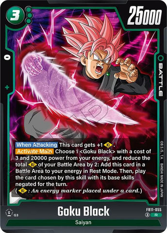 Goku Black - FB11-055 [Foil] (FB11-055)(R)