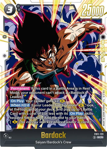Bardock - FB11-123 [Foil] (FB11-123)(SCR)