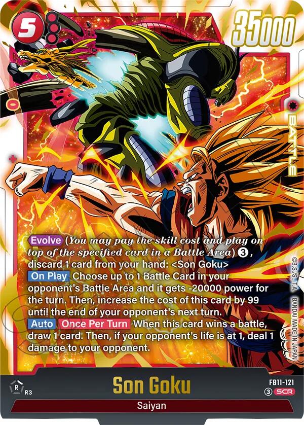 Son Goku - FB11-121 [Foil] (FB11-121)(SCR)