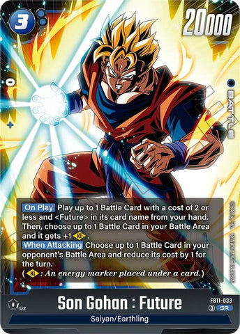 Son Gohan : Future - FB11-033 [Foil] (FB11-033)(SR)