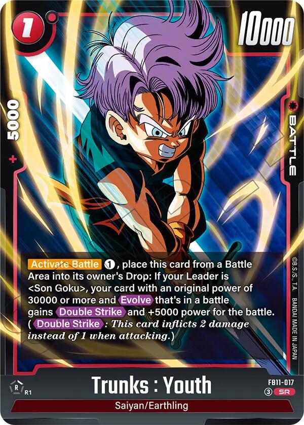 Trunks : Youth - FB11-017 [Foil] (FB11-017)(SR)