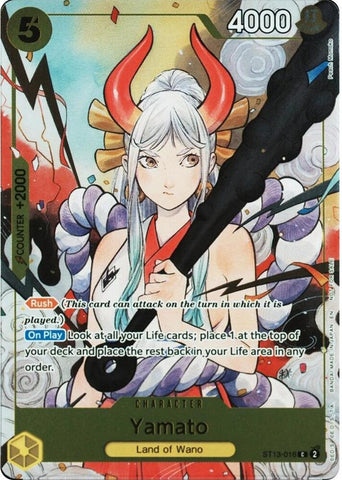 Yamato [Dash Pack 2025] [Foil] (One Piece Promotion Cards)(ST13-016)(C)