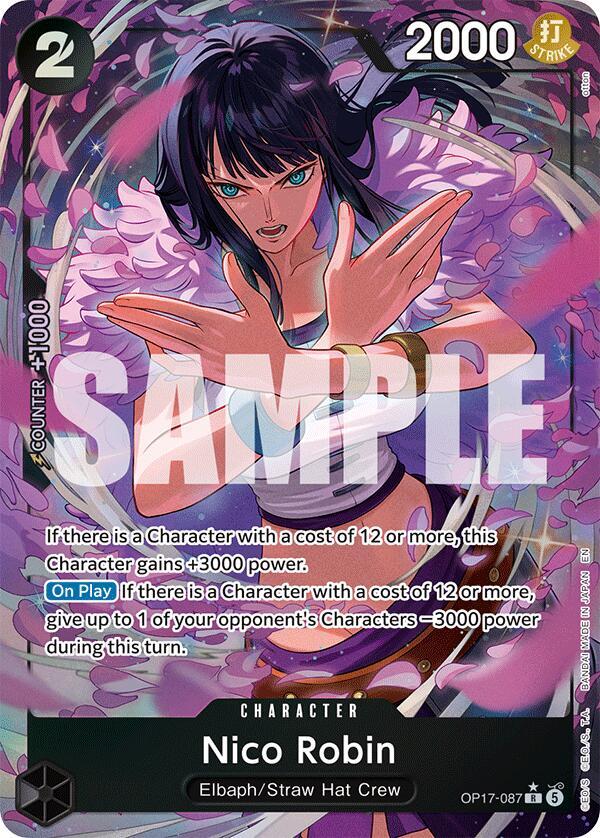 Nico Robin [Alternate Art] [Foil] (The World's Strongest Warriors)(OP17-087)(R)