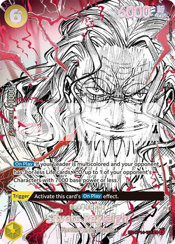 Silvers Rayleigh (OP14-108) [SP] [Foil] (The World's Strongest Warriors)(OP14-108)(R)