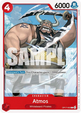 Atmos (The World's Strongest Warriors)(OP17-002)(C)