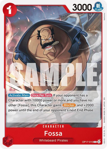 Fossa (The World's Strongest Warriors)(OP17-010)(C)