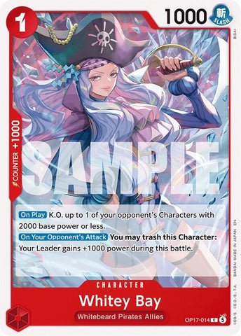 Whitey Bay (The World's Strongest Warriors)(OP17-014)(C)