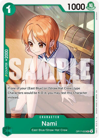 Nami (023) (The World's Strongest Warriors)(OP17-023)(UC)