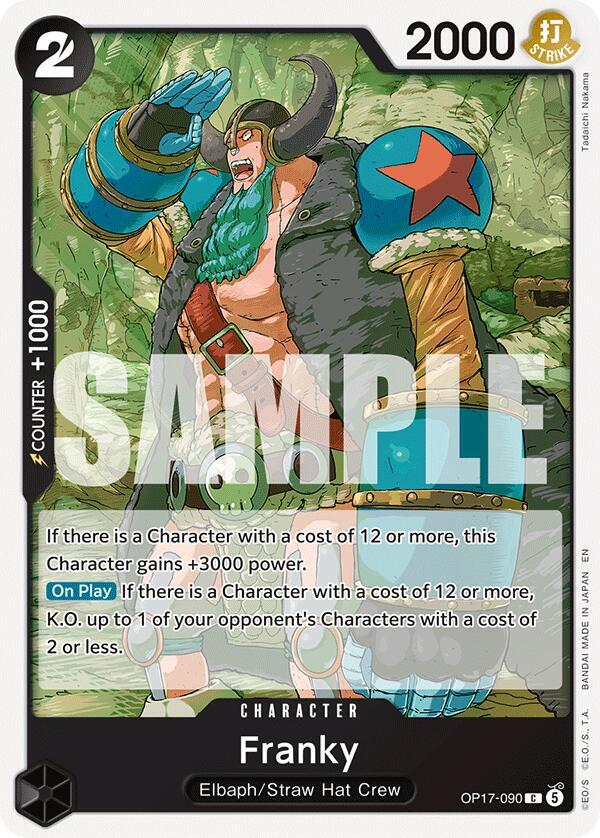 Franky (The World's Strongest Warriors)(OP17-090)(C)