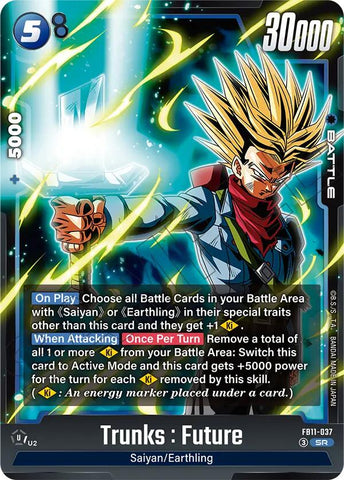 Trunks : Future - FB11-037 [Foil] (FB11-037)(SR)