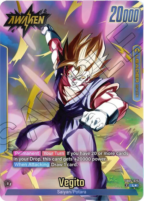 Vegito [025] [Alternate Art] [Foil] (FB05-025)(L)