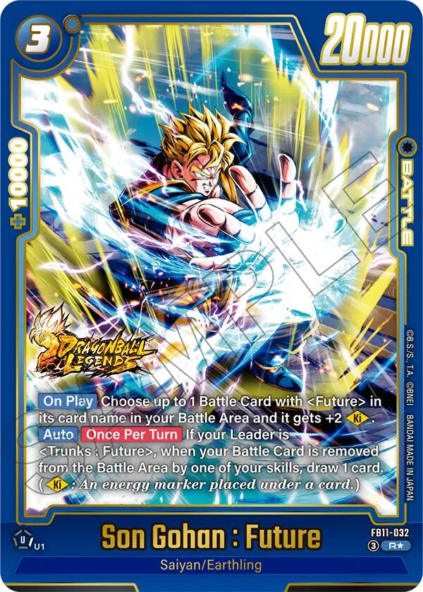 Son Gohan : Future - FB11-032 [Alternate Art] [Foil] (FB11-032)(R)