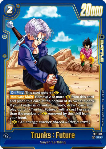 Trunks : Future - FB11-035 [Alternate Art] [Foil] (FB11-035)(R)