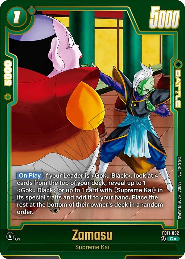 Zamasu - FB11-062 [Alternate Art] [Foil] (FB11-062)(R)