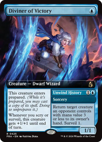Diviner of Victory [Extended Art] (Reality Fracture)(FRA-425)(R)