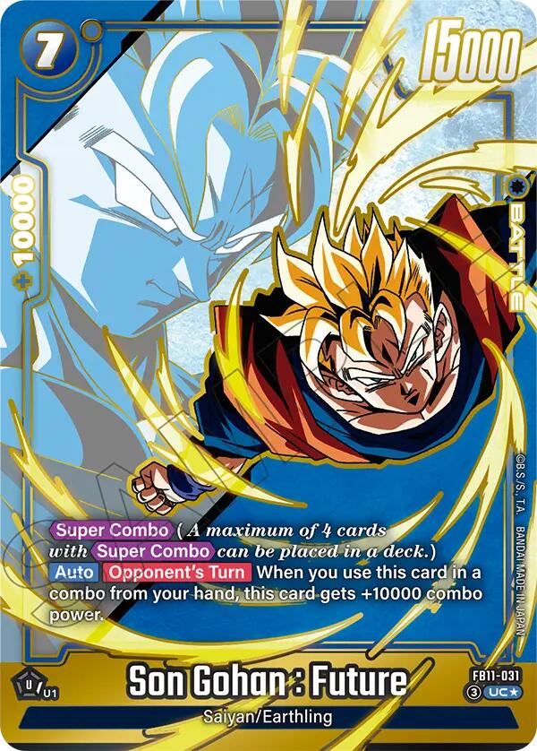 Son Gohan : Future - FB11-031 [Alternate Art] [Foil] (FB11-031)(UC)