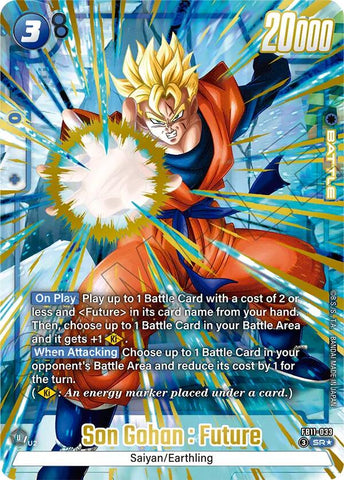 Son Gohan : Future - FB11-033 [Alternate Art] [Foil] (FB11-033)(SR)