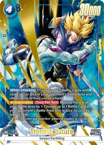Trunks : Future - FB11-036 [Alternate Art] [Foil] (FB11-036)(SR)