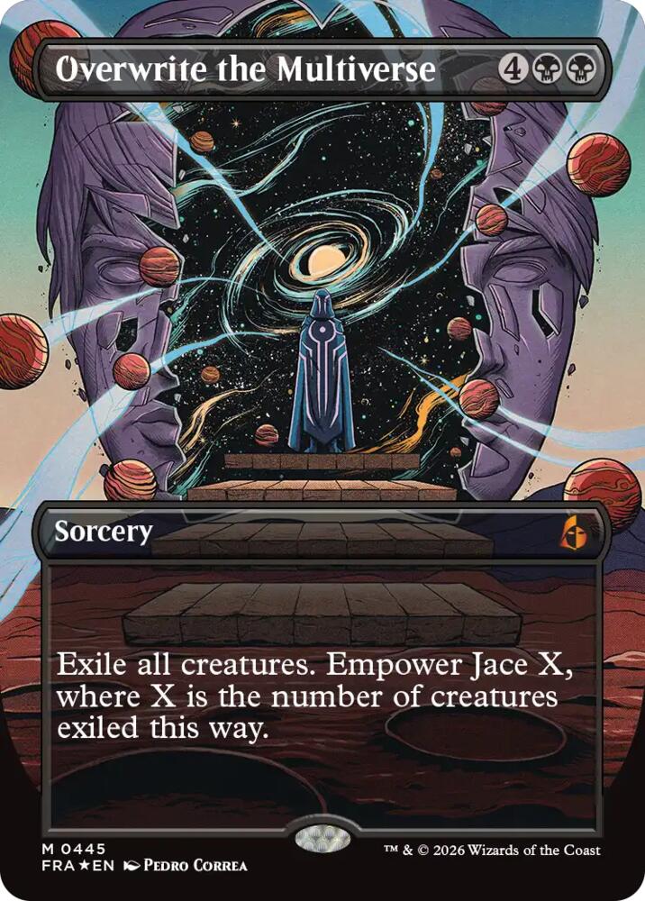 Overwrite the Multiverse [Borderless] (Reality Fracture)(FRA-445)(M)
