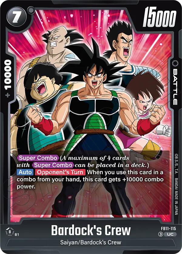 Bardock's Crew - FB11-115 (FB11-115)(UC)