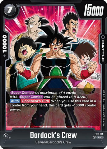 Bardock's Crew - FB11-115 (FB11-115)(UC)
