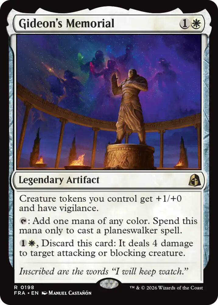 Gideon's Memorial (Reality Fracture)(FRA-198)(R)