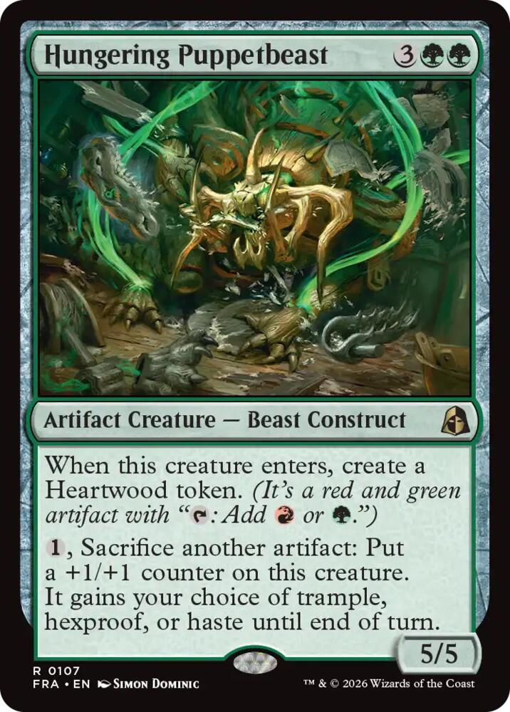 Hungering Puppetbeast (Reality Fracture)(FRA-107)(R)