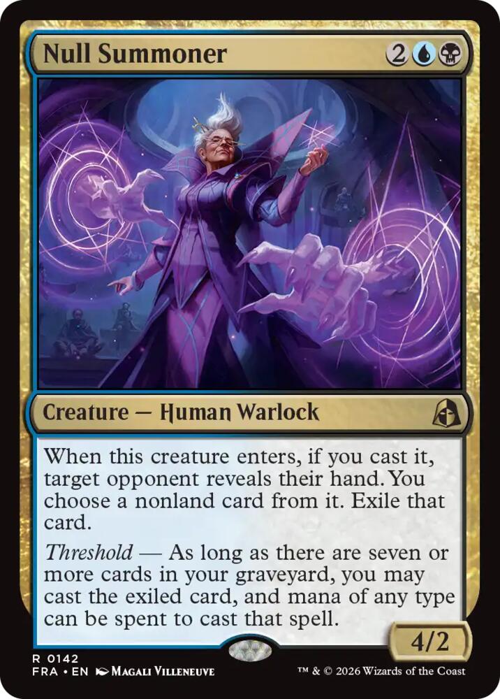 Null Summoner (Reality Fracture)(FRA-142)(R)