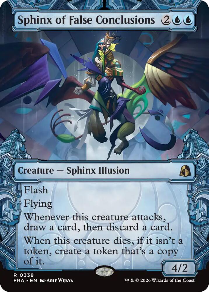 Sphinx of False Conclusions [Showcase] (Reality Fracture)(FRA-338)(R)
