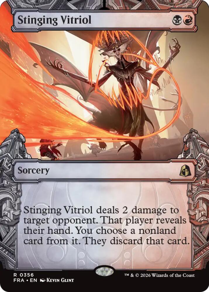 Stinging Vitriol [Showcase] (Reality Fracture)(FRA-356)(R)