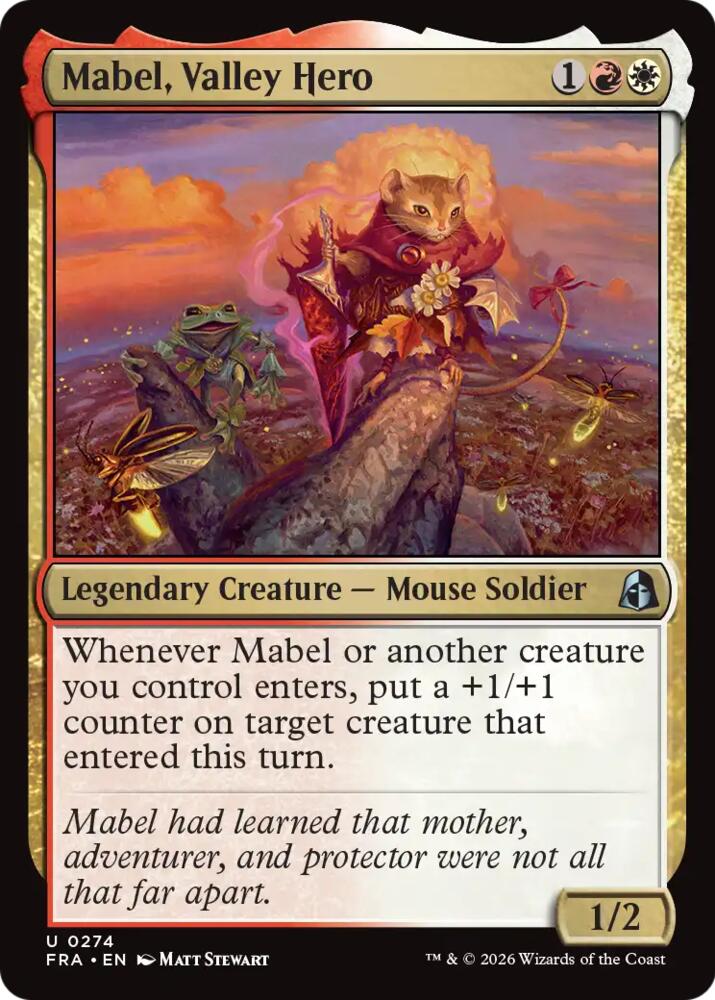 Mabel, Valley Hero (Reality Fracture)(FRA-274)(U)