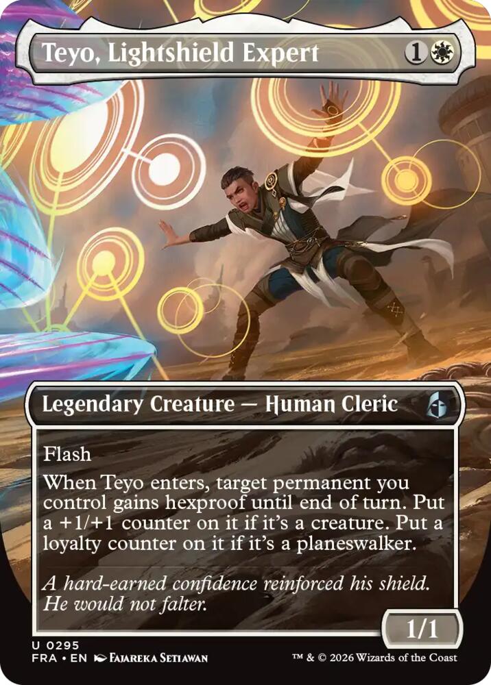 Teyo, Lightshield Expert [Borderless] (Reality Fracture)(FRA-295)(U)