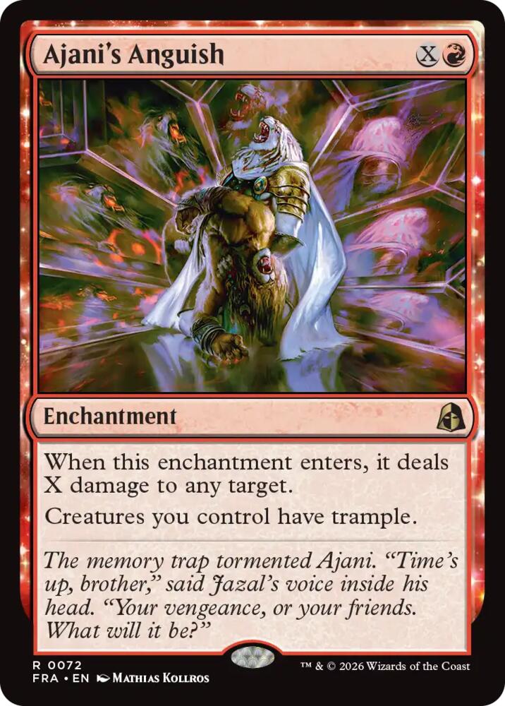 Ajani's Anguish (Reality Fracture)(FRA-72)(R)
