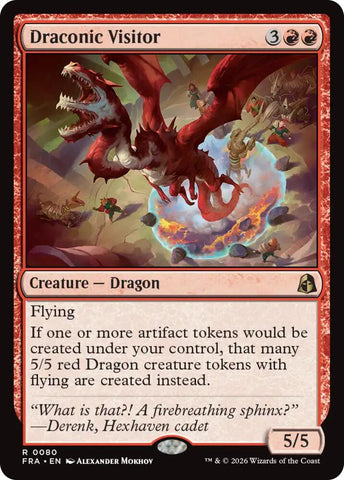 Draconic Visitor (Reality Fracture)(FRA-80)(R)