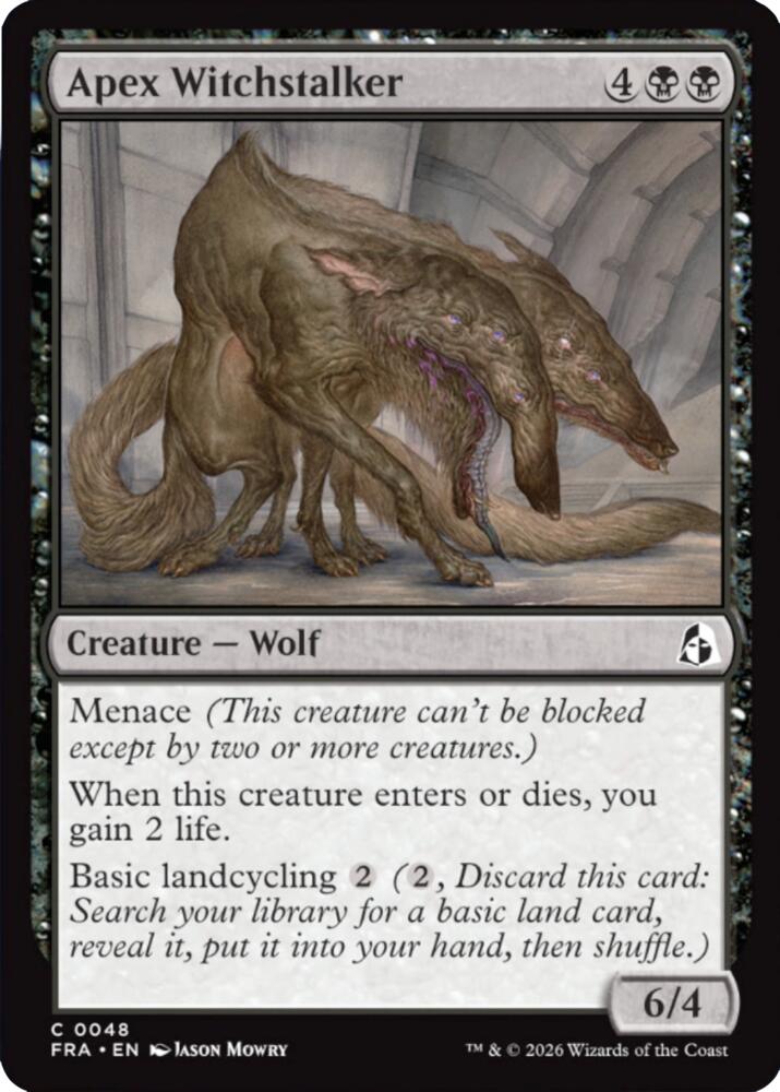 Apex Witchstalker (Reality Fracture)(FRA-48)(C)