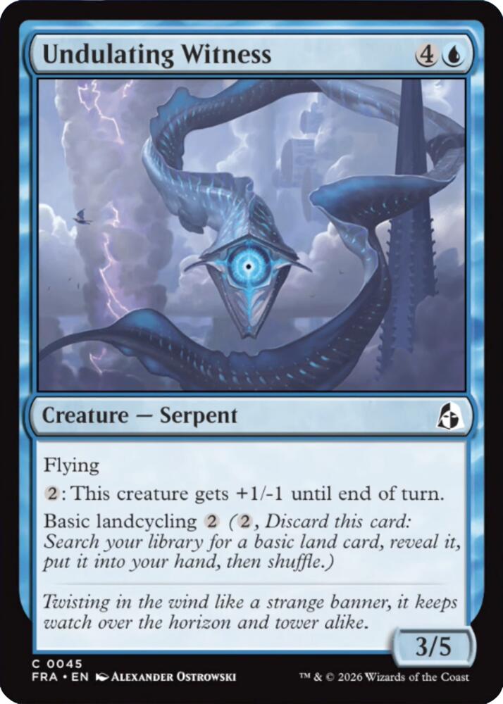 Undulating Witness (Reality Fracture)(FRA-45)(C)