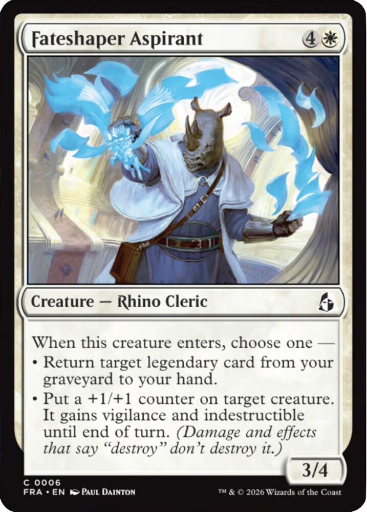 Fateshaper Aspirant (Reality Fracture)(FRA-6)(C)