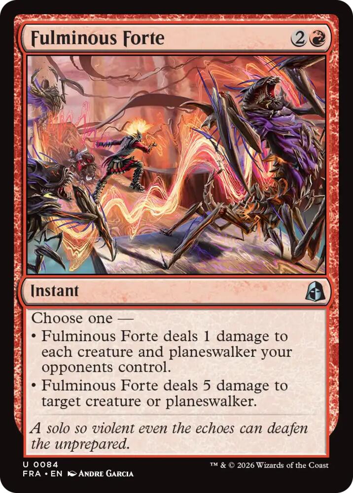 Fulminous Forte (Reality Fracture)(FRA-84)(U)