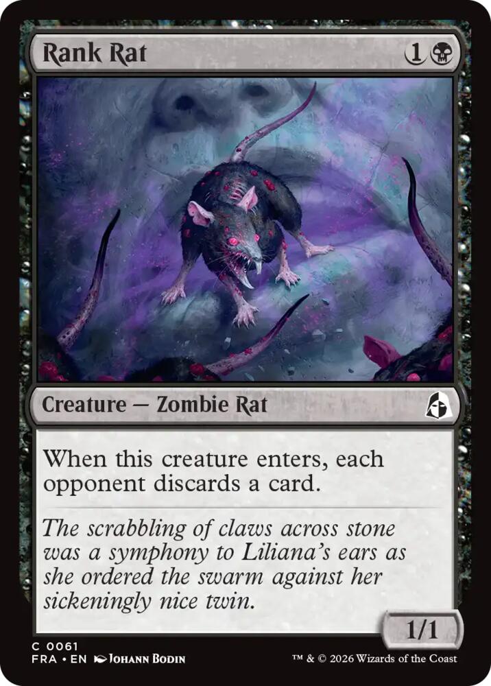 Rank Rat (Reality Fracture)(FRA-61)(C)